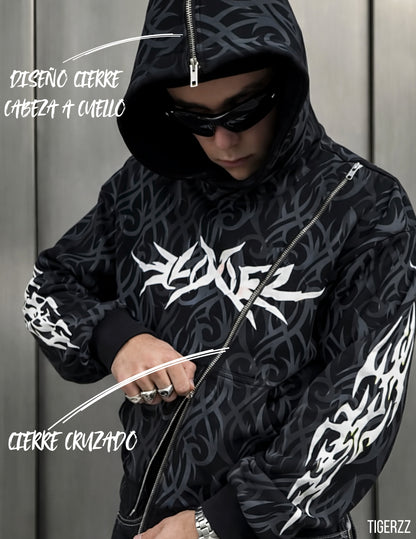 Hoodie Tigerzz® cruzado
